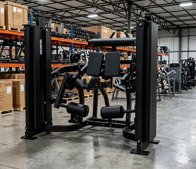 Kneeling Leg Curl Machine – Like New | fitness
