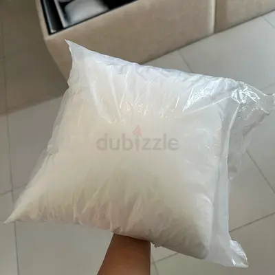 8 New Plain White Cushion Insert / Pillow Inner - 25x25 cm (unused)