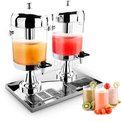 Double-head water dispenser, beverage machine, cold drink machine
