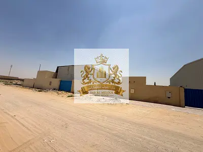For Rent in Sharjah, Al Sajaa area Two warehouses available Area: 10,000 sq ft On two 24-meter streets