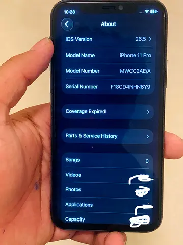 iPhone 11 Pro - Good Working Condition, 256GB (Please read description)