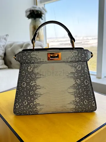 Original Fendi Peekaboo lizard skin