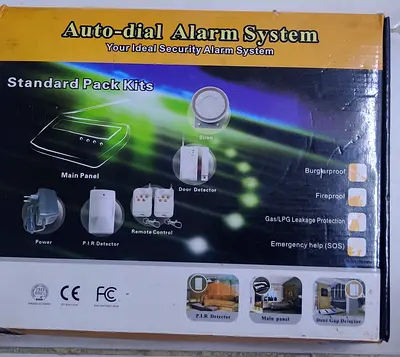 Auto-dial Home Car Alarm System (complete kit)
