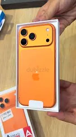 Apple iPhone 17 Pro - Orange (New with original box, used for a week last 3500 Last price