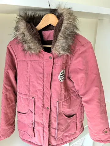 Free next coat with this pink collared coat