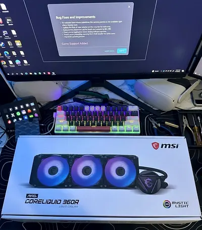 MSI MAG CoreLiquid 360R AIO CPU Liquid Cooler - New in Box