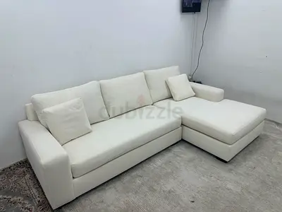 Excellent condition pottery barn lshape sofa