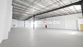 Brand New Warehouse With Main Road Facing 10,000 Sqft | Double Entrance | 100 KW power | Al Bahya