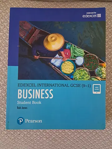 Pearson Edexcel International GCSE (9-1) Business Student Book