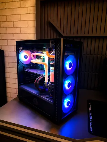 Custom Liquid-Cooled Gaming PC + 280Hz ASUS Monitor Bundle