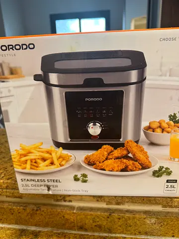 Porodo Deep Fryer ( used twice only )