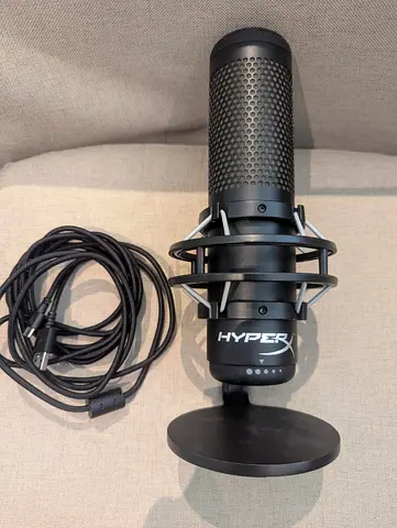 HyperX Quadcast S USB Condenser Microphone - RGB