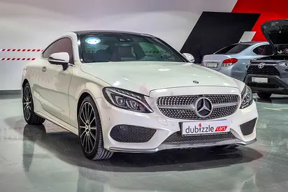 AED 1518/month | 2017 Mercedes-Benz C-Class C200 Coupe | GCC Specs | Ref#459275