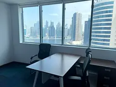 Furnished office space with 15 days free period