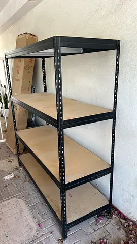 Big storage shelves. Must go now! 150aed