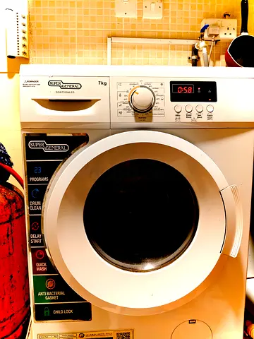 Super General 7kg Front Load Washing Machine - Good Working Condition