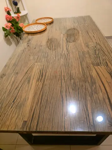 Railwood wooden dining table