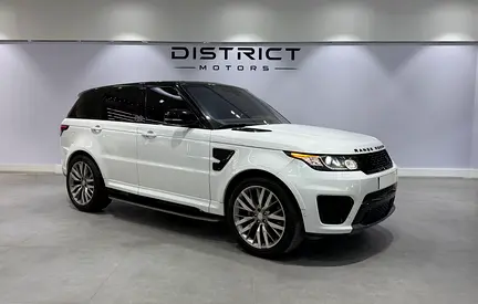 Land Rover Range Rover Sport SVR 2016 GCC Specs