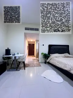 All Bills Included Studio with Separate Kitchen in Al Rashidiya near Falcon Towers