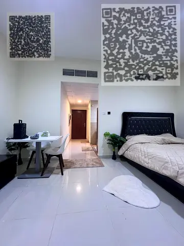 استديو سندس 108 - مطبخ منفصل  الراشيدية - بجوار ابراج الفالكون  السعر   3000 التامين 500