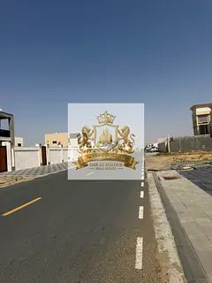For Sale in Sharjah Al Hooshi Area - Residential Land Prime Location - Freehold for Arabs 4 plots fr