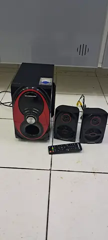 Compact Orion 2.1 Speaker System with Subwoofer and Remote