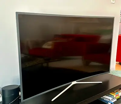 Samsung curved LED TV - 55 inch, great condition