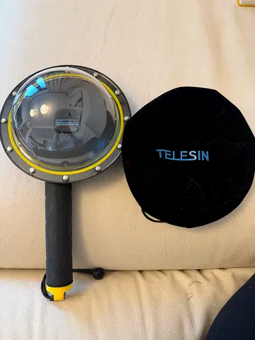 TELESIN Underwater Dome Port with Handle — Good Condition
