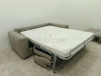 Pure leather Natuzzi Italia Sofabed for sale