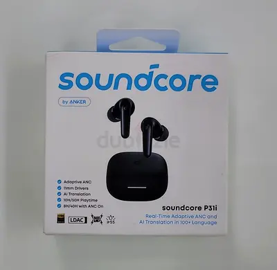 SOUNDCORE EARPHONE P31I TRUE WIRELESS NOISE CANCELLING BLACK