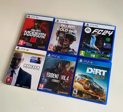 PS5  PS4 Games Bundle – 6 Games