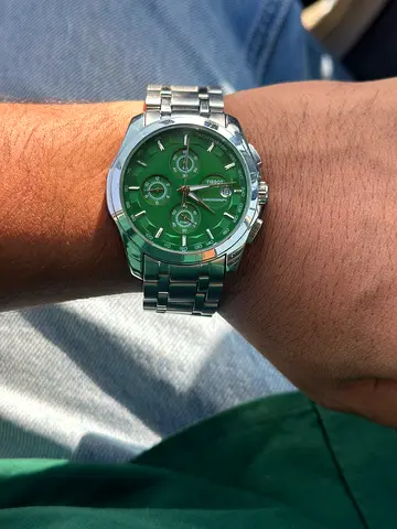 Tissot Couturier T035627A | Green Dial | Swiss Watch