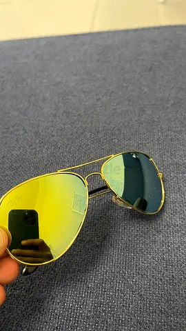 Sunglasses Ray Ban Gold  Green