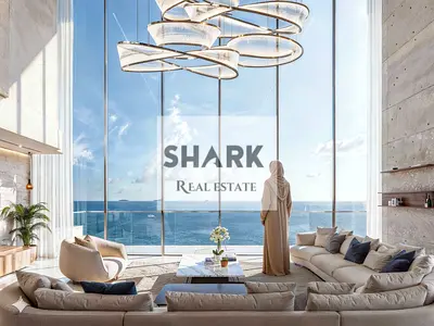 One bedroom and living room with sea view in Sharjah's most luxurious projects at the best price