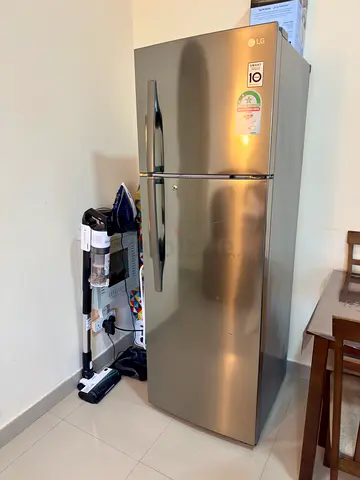 LG Double Door Refrigerator Silver Finish