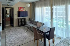 Fully furnished | Studio With Balcony | Vacant