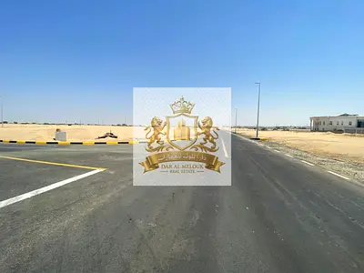 For sale in Sharjah Al Hoshi area Residential investment plot of land, area 5400 feet Very distinguished location, corner on two streets