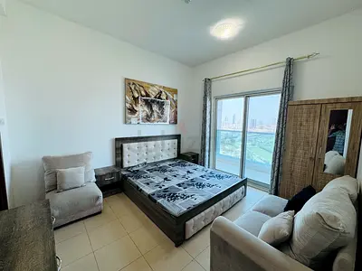 Private room with attached washroom and balcony available for rent in City tower , Al Nuaimiya 3