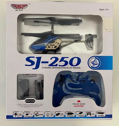 SJ-250 RC Helicopter with Infrared Remote Controller