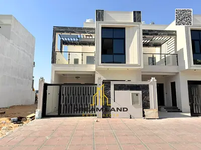 فيلا بسعر شامل رسوم التسجيل والتمليك على الشارع الرئيسي جاهزة للسكن في أرقي مناطق عجمان تملك حر لجميع الجنسيات