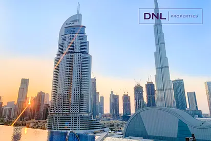 Furnished | Panoramic Burj View | Downtown