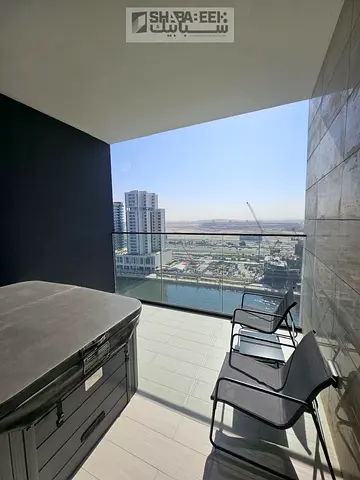 YOUR BALCONY ISN'T FACING A BUILDING... IT'S FACING THE DUBAI CANAL.