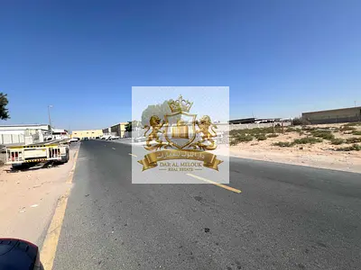 For Sale in Sharjah Rawdat Al Qurt Area Residential Land On 97th Street Prime Location Freehold for all Arab nationalities Ground and two-story