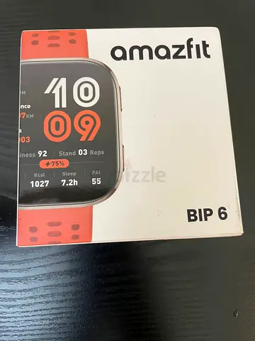 Amazfit Bip 6 Red Box Opened (Just Like Brand New)