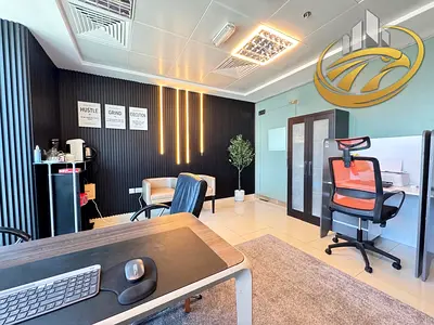 MOST BEAUTIFUL CHILLER FREE OFFICE FOR RENT | APRICOT | SILICON OASIS