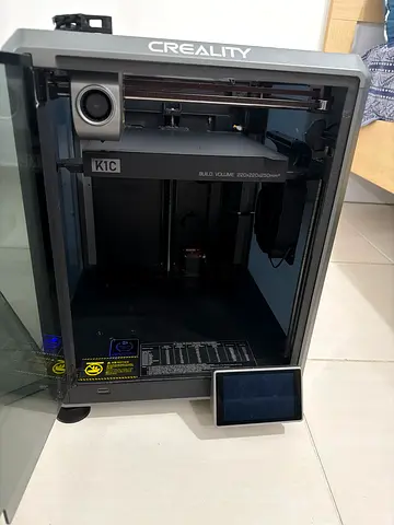 Creality K1C enclosed 3D printer - good condition.