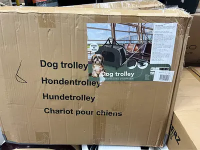Pet Carrier Dog Trolley and Travel Basket