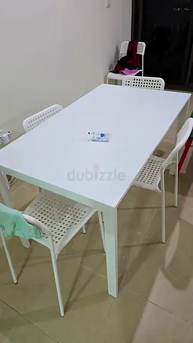 Table with 6 Chairs Set