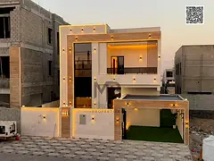 Next to all services, a modern villa located on a main street, with no registration fees.