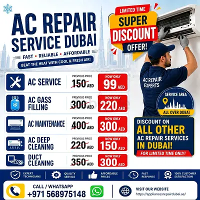 AC Repair and mentinance Service Dubai and Sharjha